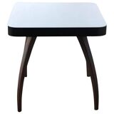 H259 coffee table by Jindrich Halabala in brown and white beech, 1930s design.