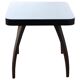 H259 coffee table by Jindrich Halabala in brown and white beech, 1930s design.