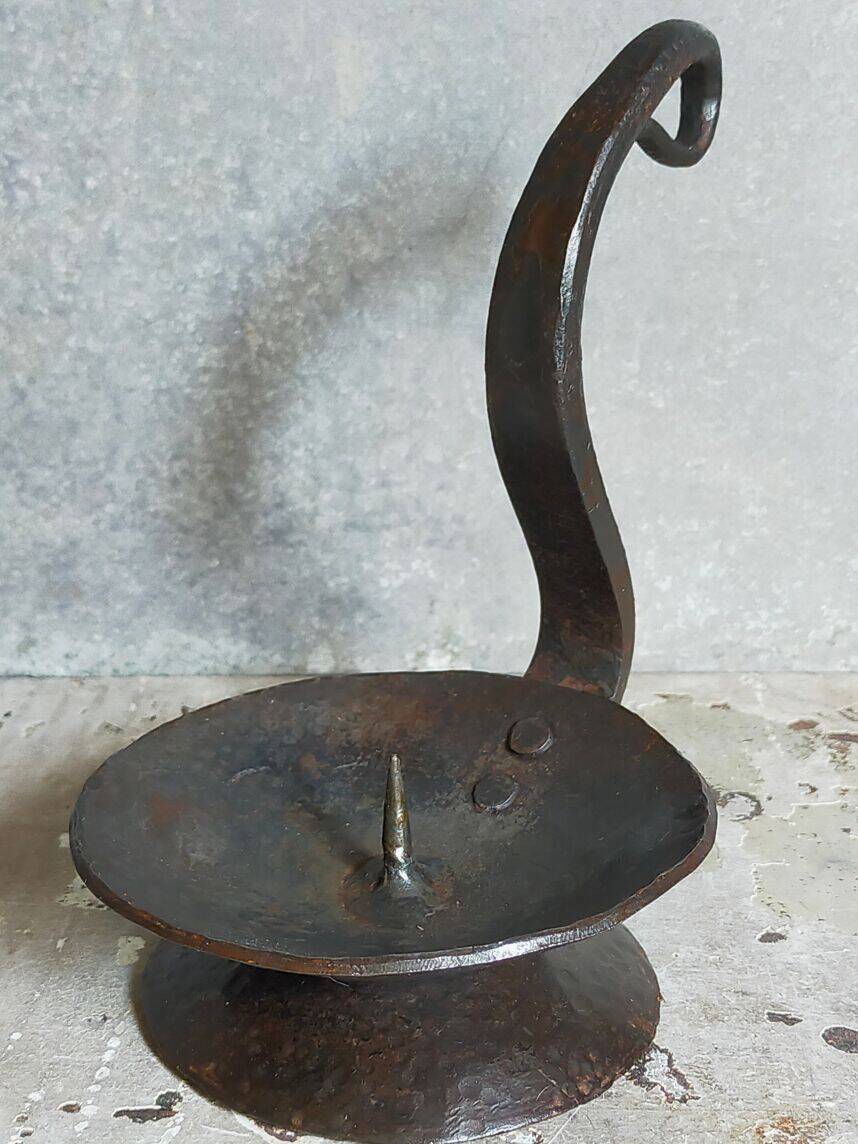 Brutalist candle holder from the 50s
