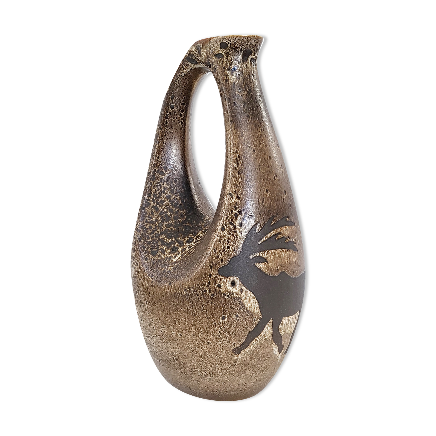 Vase Saint Clément vintage 1950