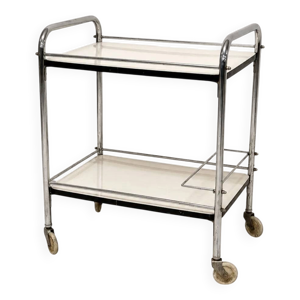 Chariot de bar vintage - blanc
