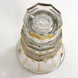 Art Deco vase with golden granite