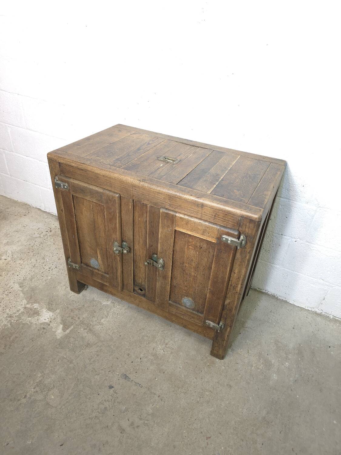Old icebox cabinet circa 1920