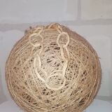 Vintage rattan suspension