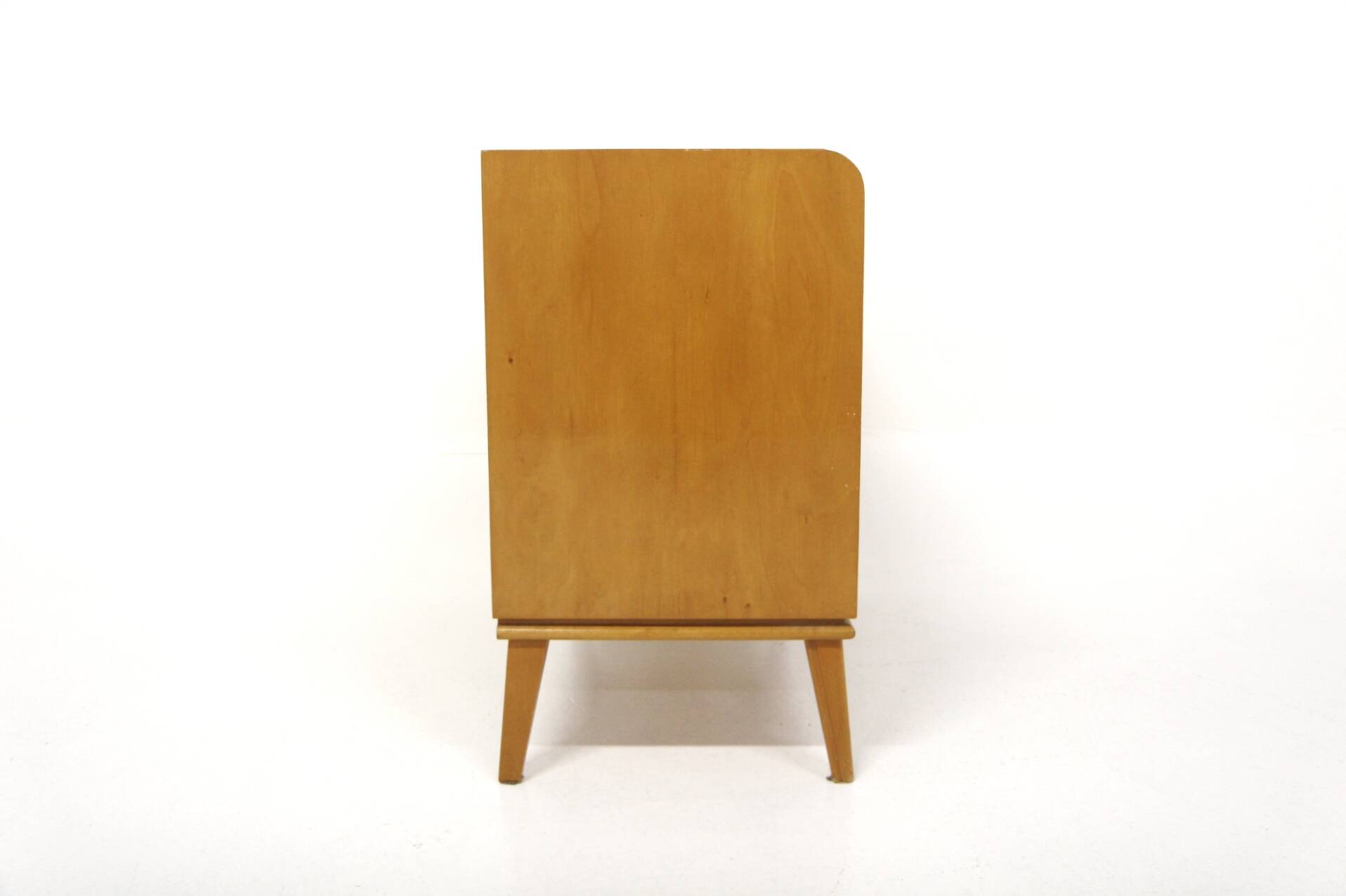 Scandinavian elm chest of drawers, Swedish modern, Sweden, 1940