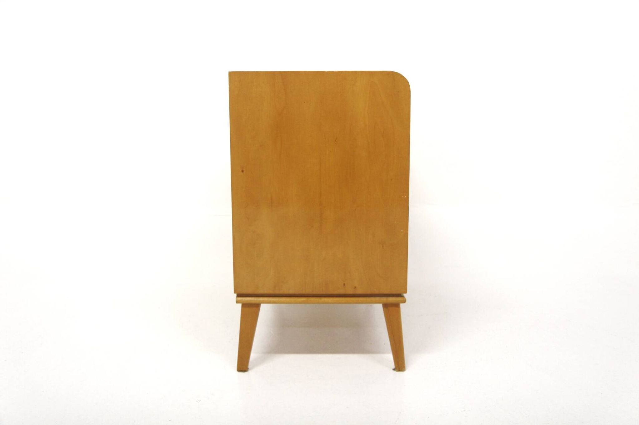 Scandinavian elm chest of drawers, Swedish modern, Sweden, 1940