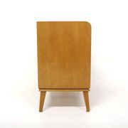 Scandinavian elm chest of drawers, Swedish modern, Sweden, 1940