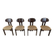 Vintage German wooden dining chairs, 1970s
