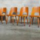 Suite de 4 chaises 515 par Oswald Haerdtl pour TON