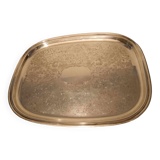 Christofle house tray fleuron collection year 1970
