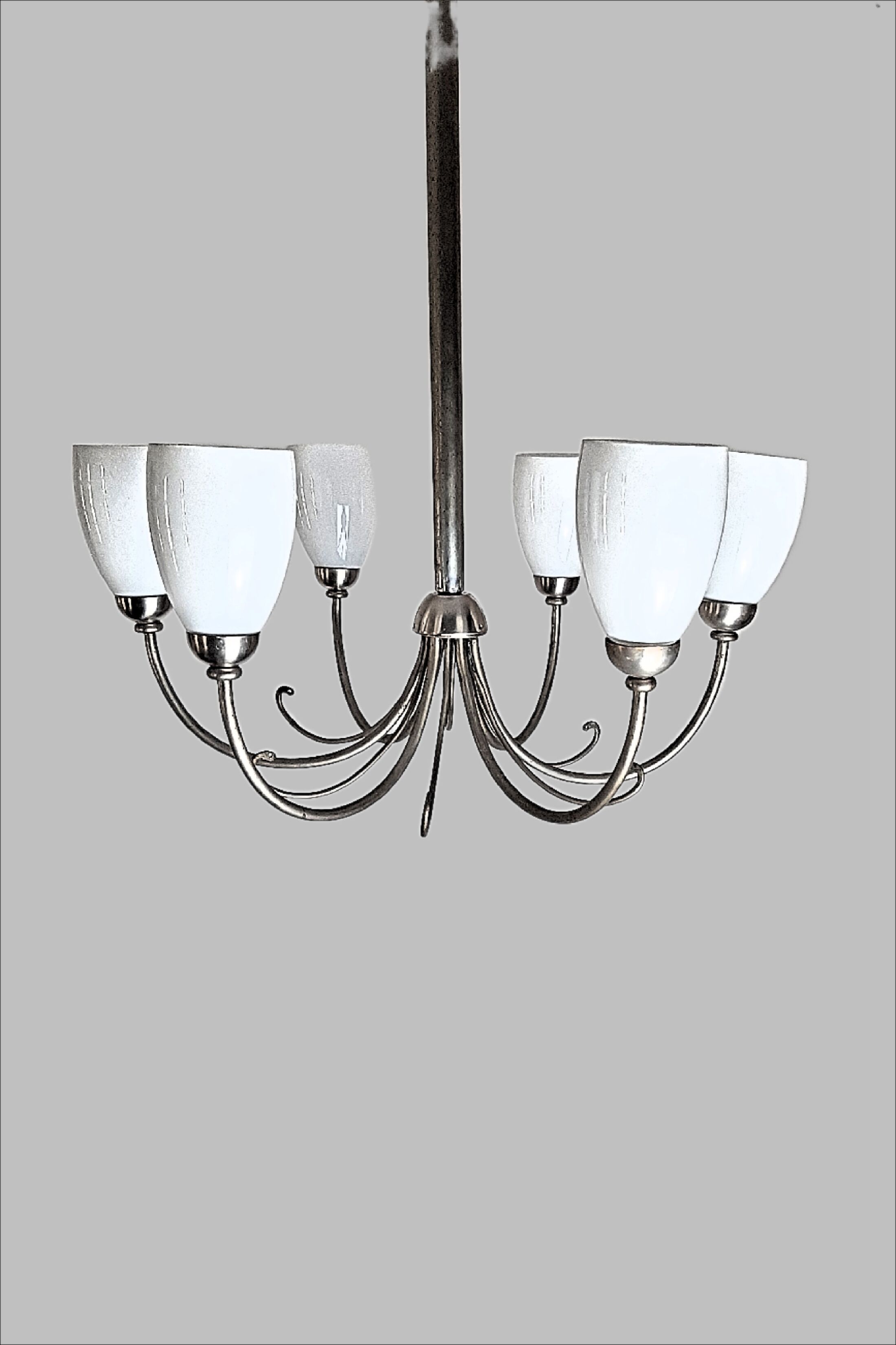 Chandelier mid century modern 6 fire