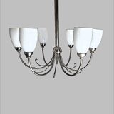 Chandelier mid century modern 6 fire