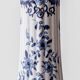 Antique Delft Style Blue and White Ceramic Table Lamp by Samson, circa 1880-1910