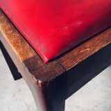 Art Deco Dining Chair Set, Belgium, 1920s, Set of 4