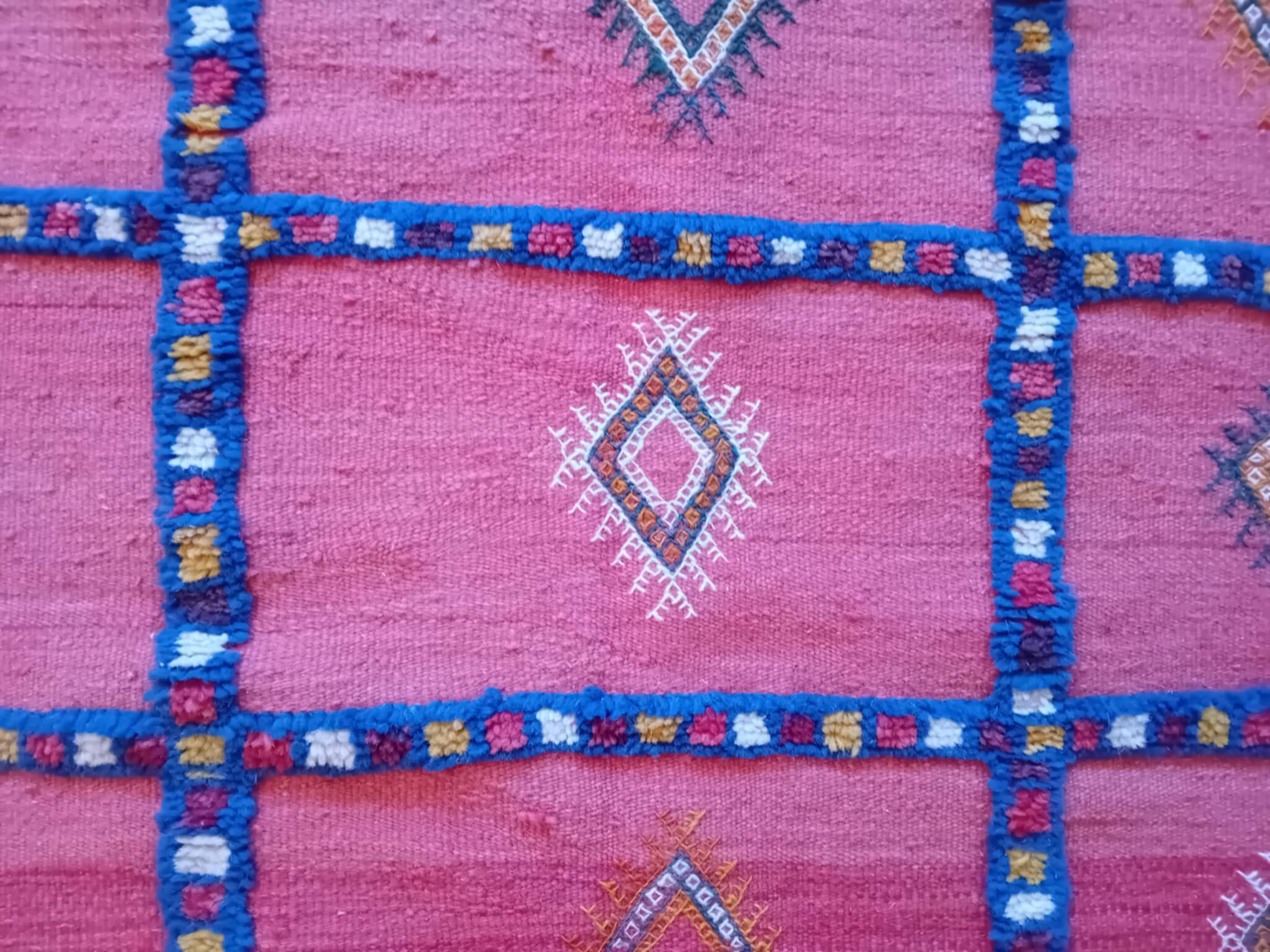 Handmade Kilim Taznakht Rug 202x104cm