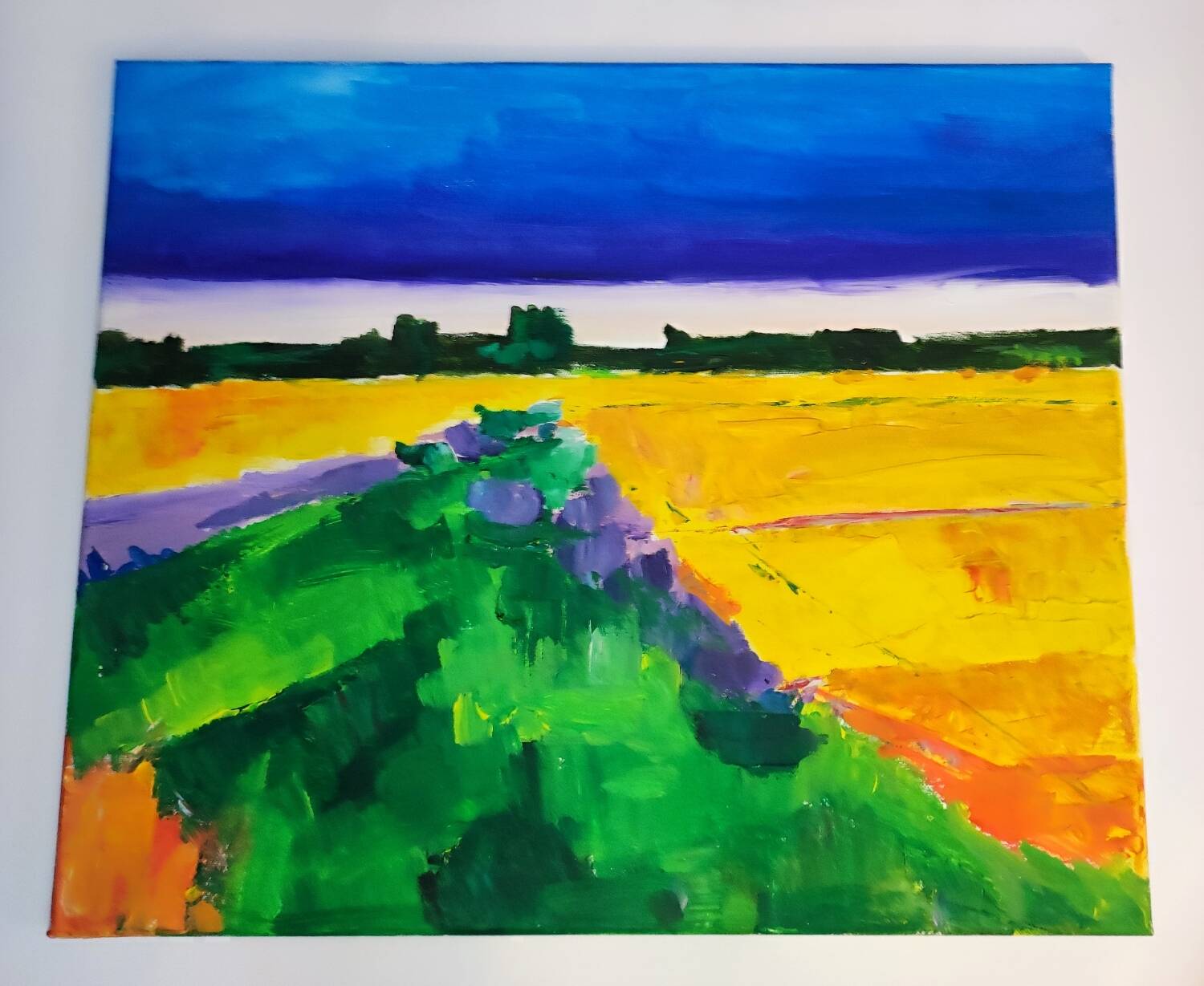 Modern Provence landscape painting