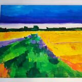 Modern Provence landscape painting
