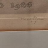 Gravure par René Pinard Archidiaconé de la Mée Nantes