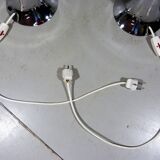 Set of 2 large Space Age table lamps 1960's