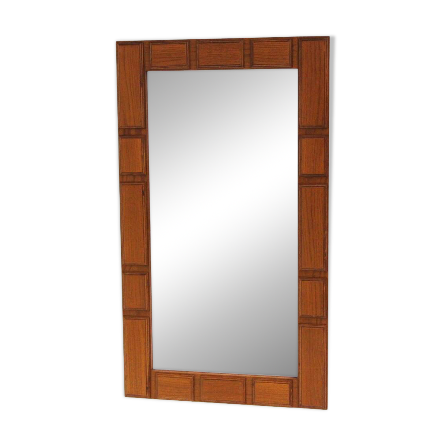Scandinavian teak mirror Glas & Trä, Sweden, 1960, 120x68cm