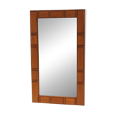 Miroir scandinave en teck Glas & Trä, Suède, 1960, 120x68cm