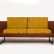 Restored Mid-Century Sofa Daybed from Interier Praha, 1960s