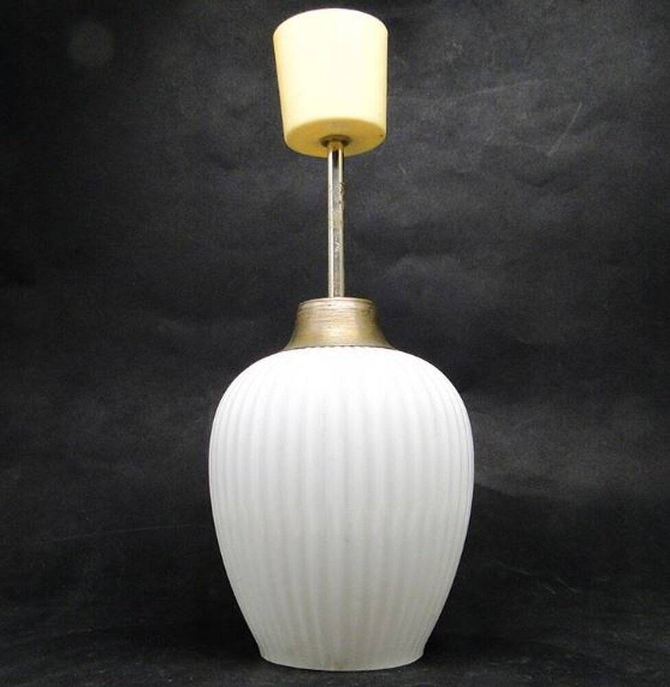 Pop art style pendant lamp, Poland, 1970s