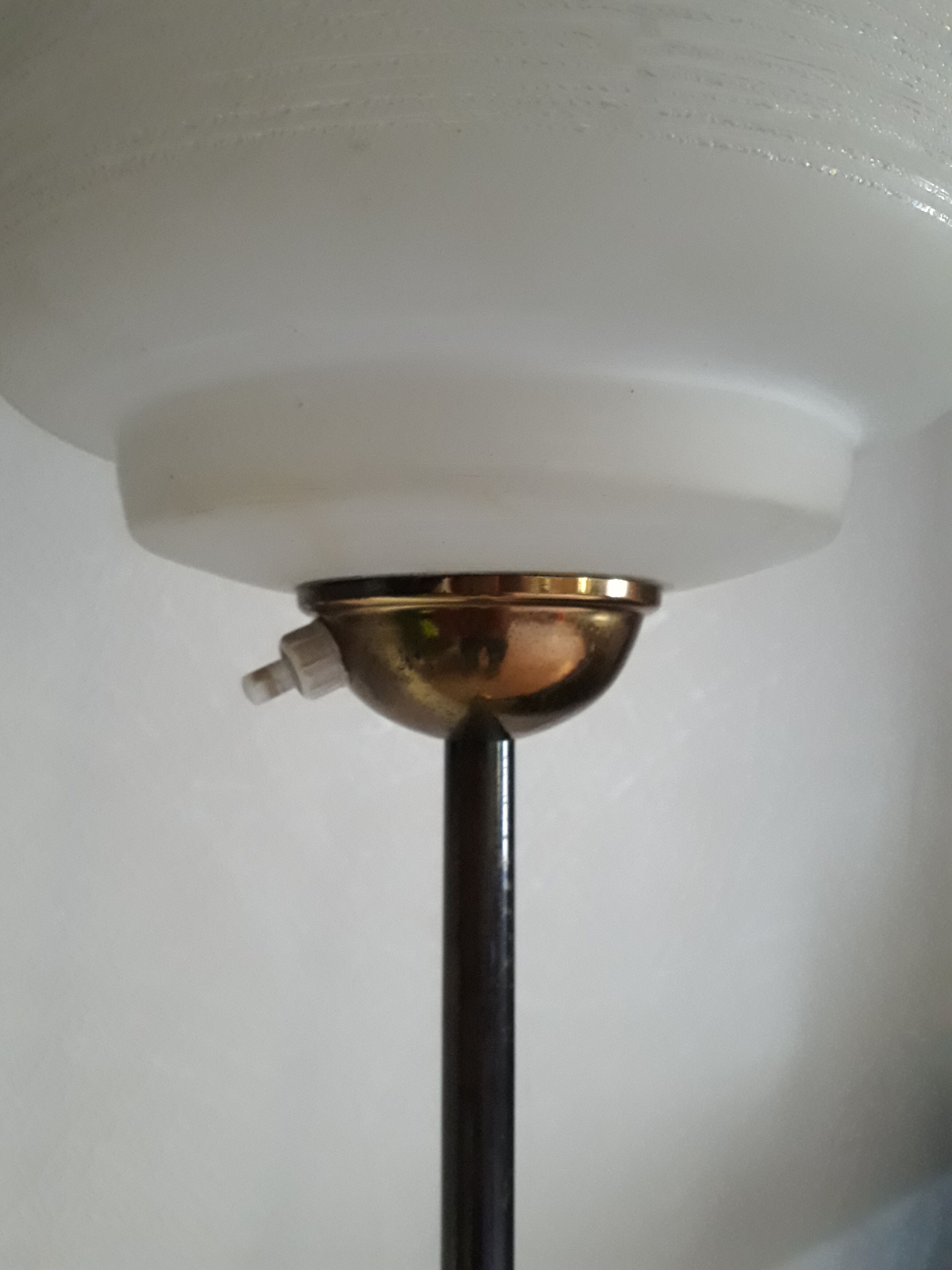 Floor lamp from Maison Lunel 1950 brass