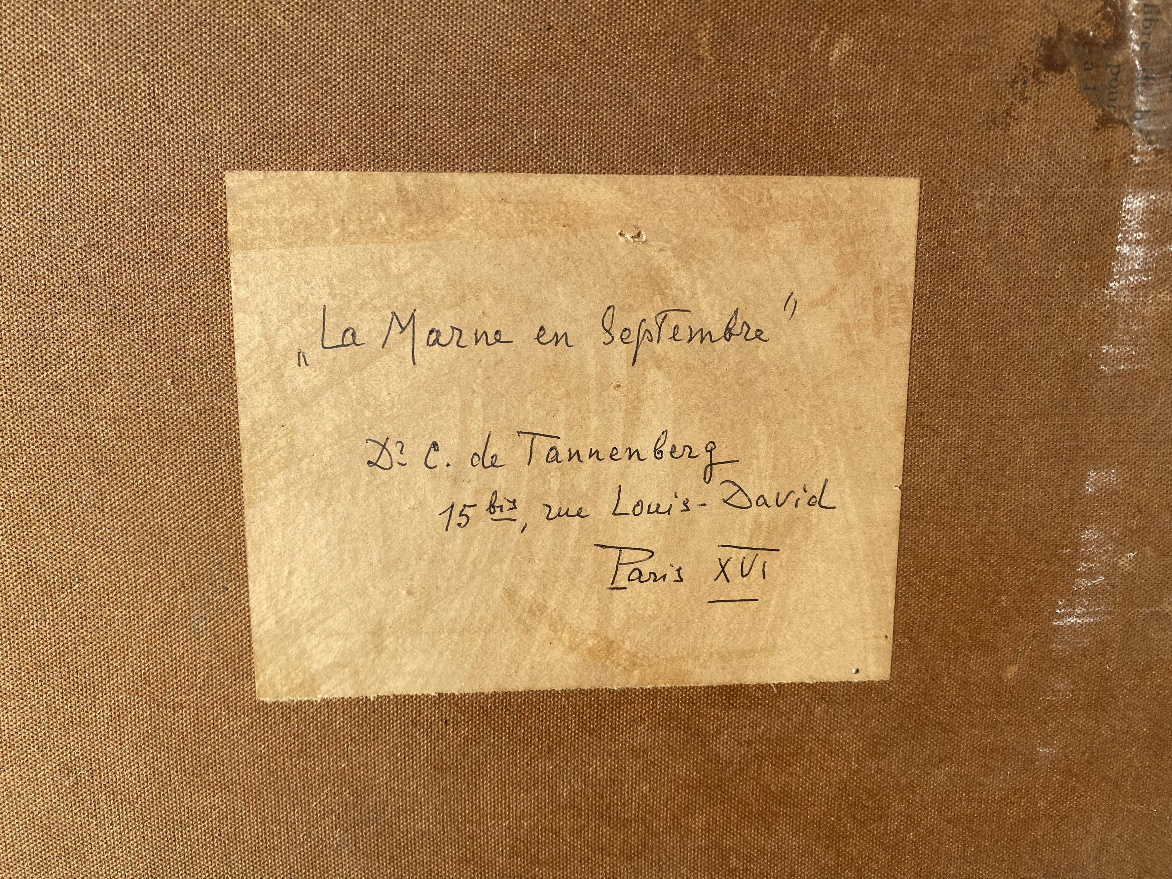 Old landscape painting