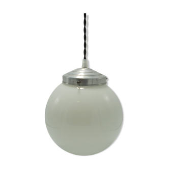 Art deco globe pendant light