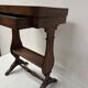 Directoire period work table in solid walnut, 19th century.