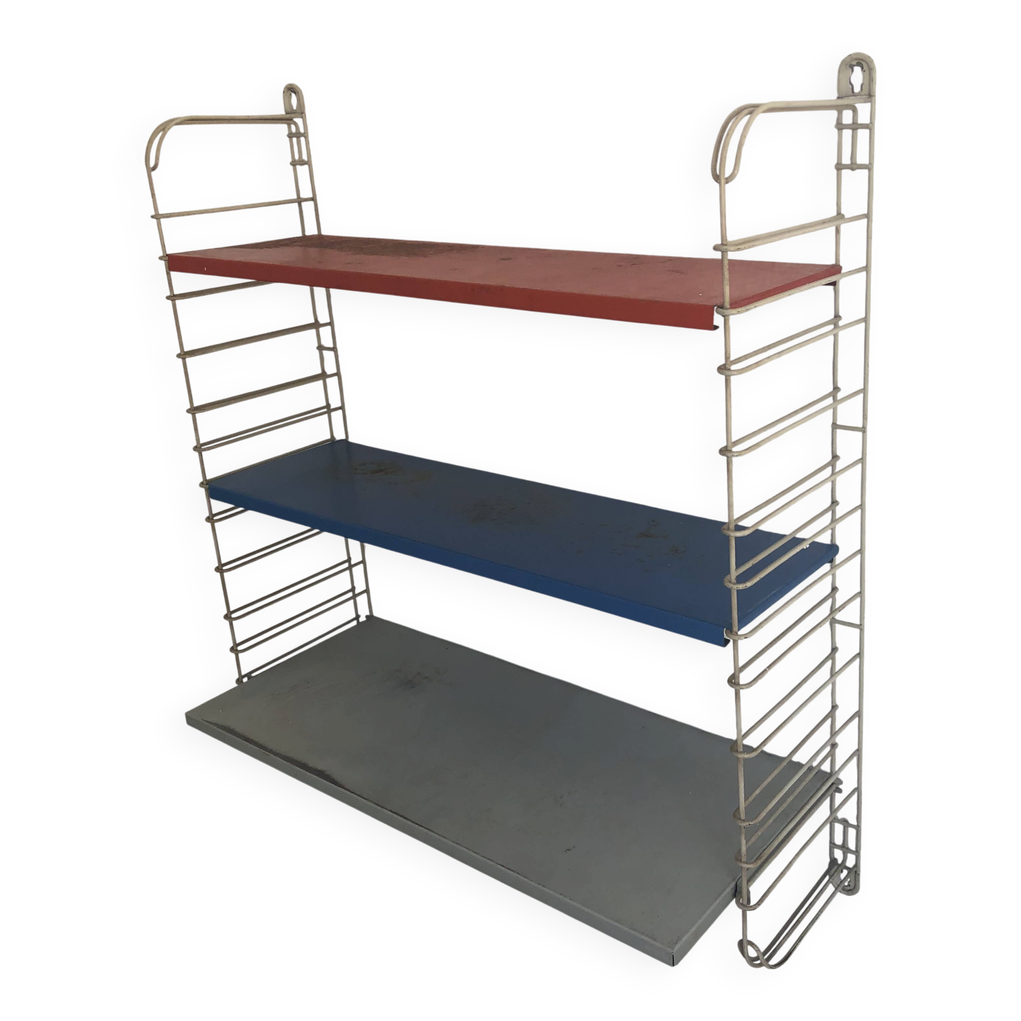 Vintage shelf 1950 taken design A. Dekker - 70 x 68 x 20 cm