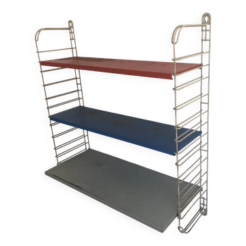Vintage shelf 1950 taken design A. Dekker - 70 x 68 x 20 cm