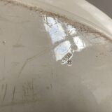 Dish Creil Directoire 1806 fine earthenware XXL