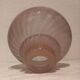 Antique Pink Glass Lamp Globe / Lampshade