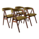 Chaises en teck modèle 205 de Thomas Harlev