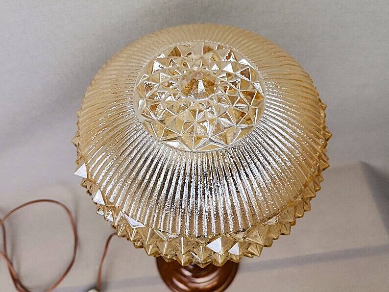 Pair of portugese wooden lamp