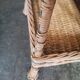 1900 yresse wicker worker serving table
