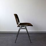 Set of 4 chairs DSC 106 by Giancarlo Piretti for Castelli, Italy, 70's.
