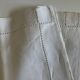 Pair of reserve linen thread pillowcases embroidered with river days without monogram