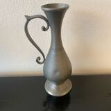 Small pewter soliflore vase