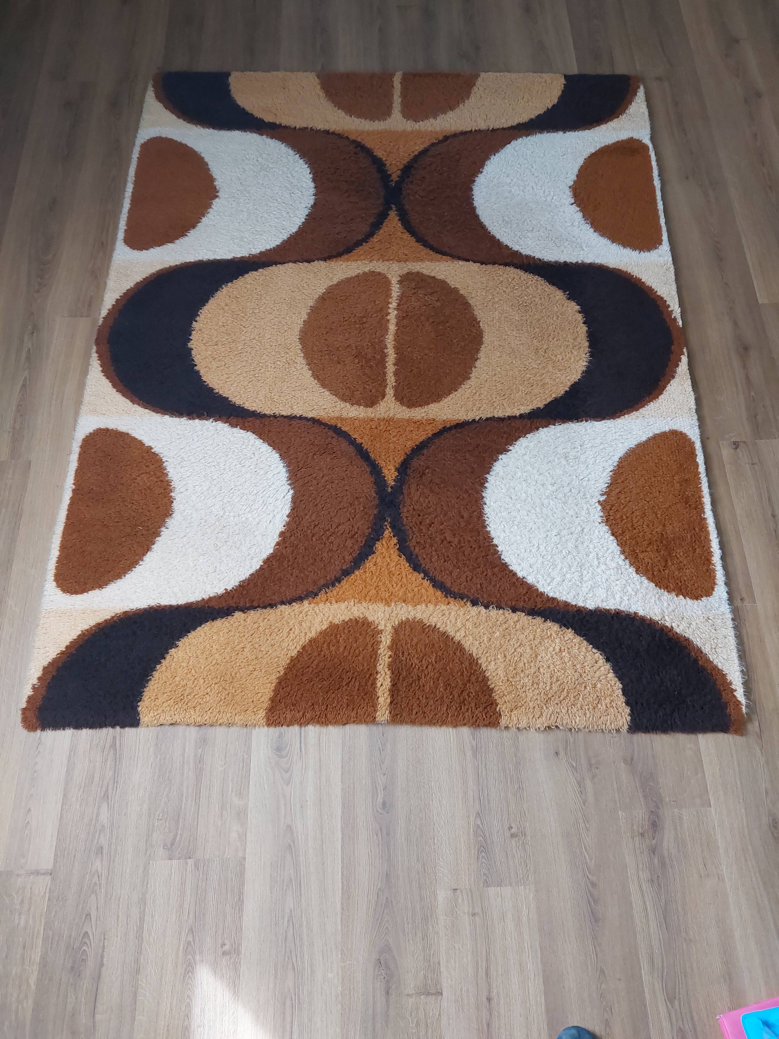 Louis de poortere haïti rug 220x170 - vintage 70s space age