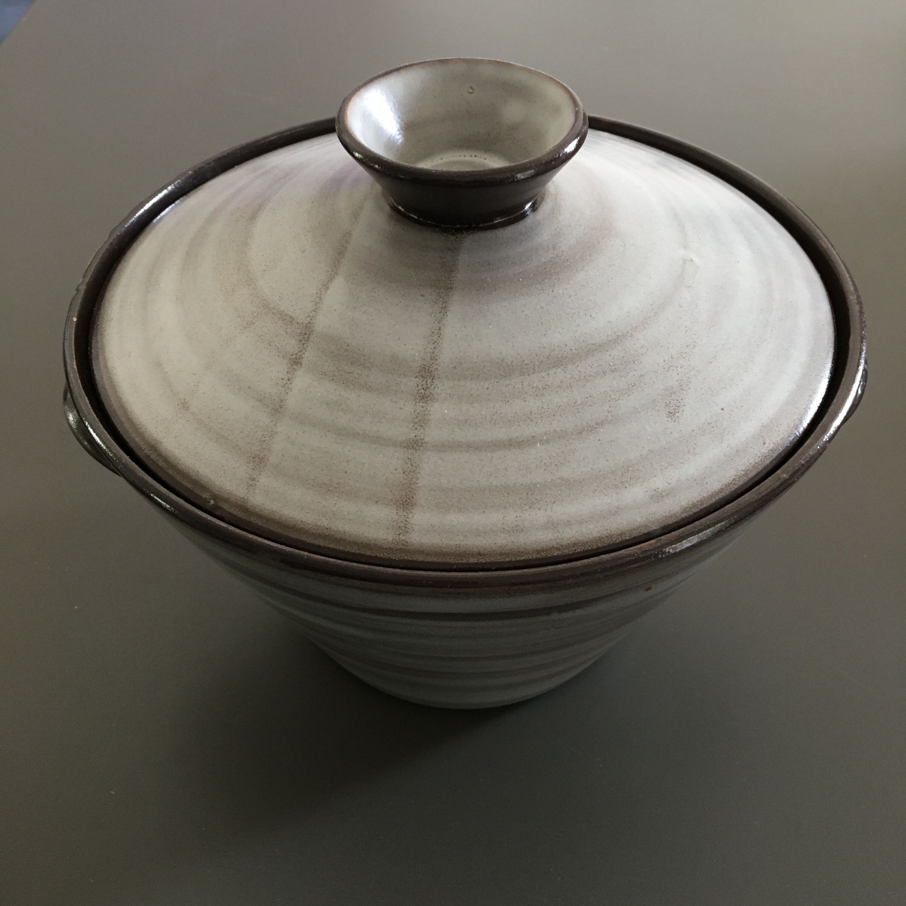 Ivory patinated soup tureen