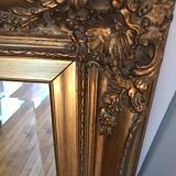 Carved gilded mirror - 76cm x 95cm