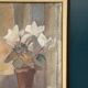 Huile sur toile originale suédoise – « Fleurs dans un pot » par Billi Danielsson