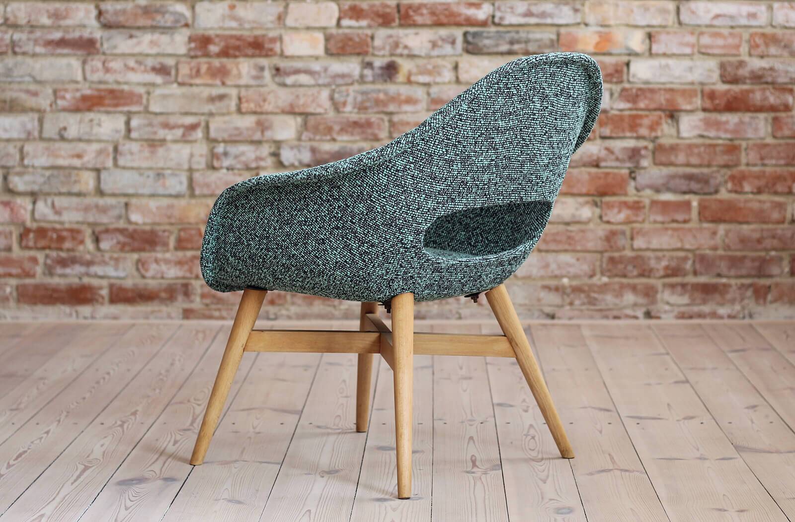 Set of 2 Lounge Chairs designed by Miroslav Navrátil, 1950s, Czech Republic