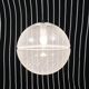 Harvey Guzzini Suspension Boule Op-Art Striped Postmodern by Meblo, 1970s