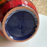 Multicolored vase