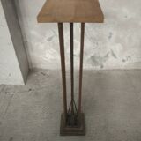 Column 1930 with one foot in wrought iron