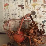 Garden mesh basket or log basket